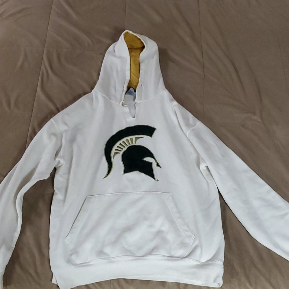 White trojans sweatshirt